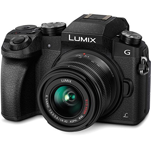 Panasonic LUMIX G7 16MP 4K Mirrorless Camera Kit, 14-42mm Lens